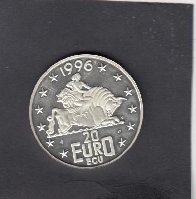 Beschrijving: 20 Euro  FR.MITTERAND